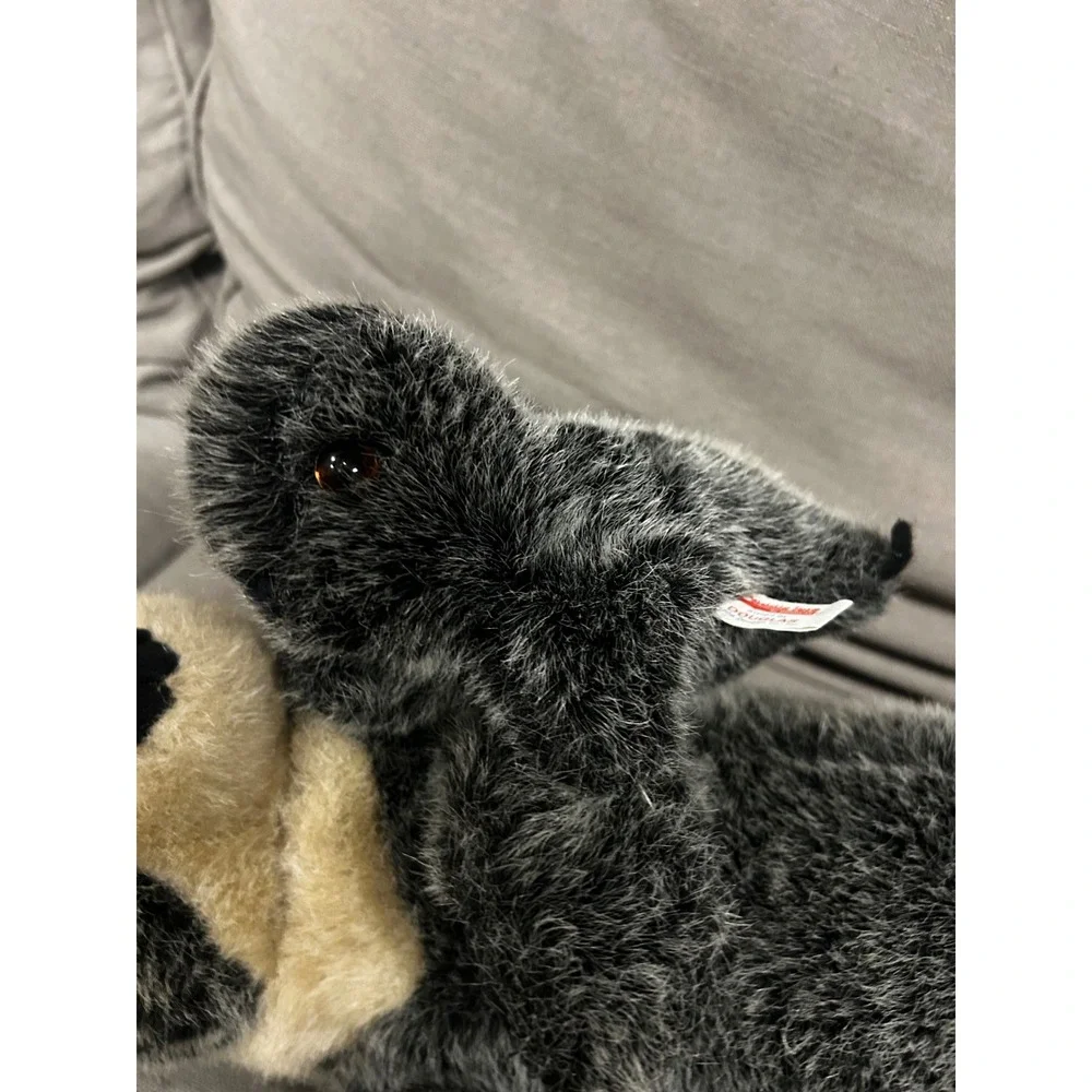 RARE Vintage 1986 Douglas Cuddle Toys Sea Otter wPup Plush Stuffed Animal LARGE